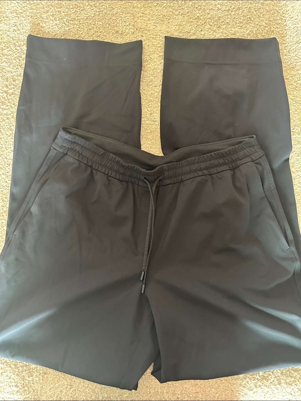 lululemon athletica Black Women's Drawstring Casual Pants